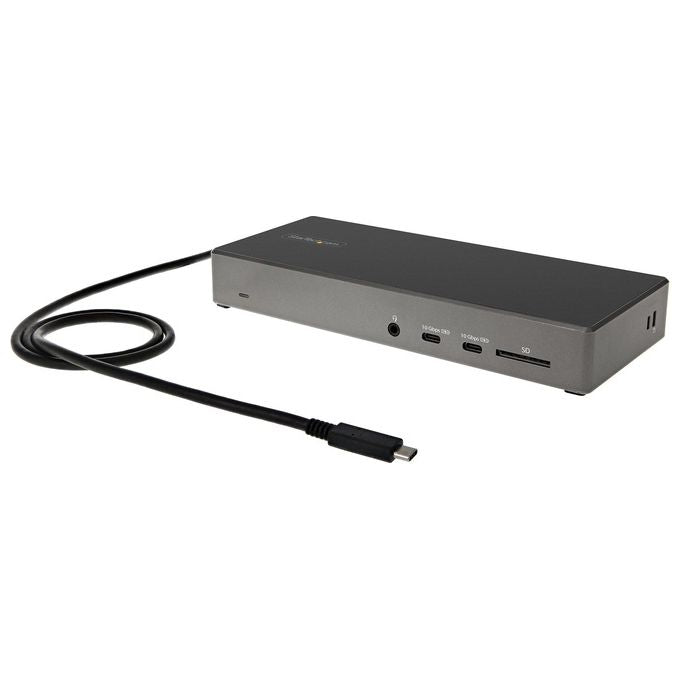 StarTech.com Dock Usb Type C Docking Station Usb C con Triplo Monitor 4K