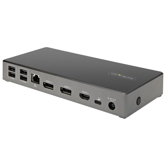 StarTech.com Dock Usb Type C Docking Station Usb C con Triplo Monitor 4K