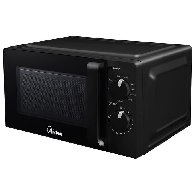 Ardes AR6520G Forno Microonde Combinato Wave G 3in1 Capacita' 20 Litri Potenza 700W 9 Programmi Nero