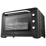 Ardes AR6264PB MAGNUS Forno Elettrico Ventilato 64 Litri Luce Interna 6 Funzioni Cottura Timer Doppio Vetro con Accessori Nero 2000W