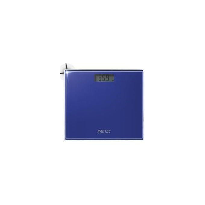 Imetec Compact ES1 100 Bilancia Pesapersone Elettronica Compatta Design Sottile Ampio LCD Display