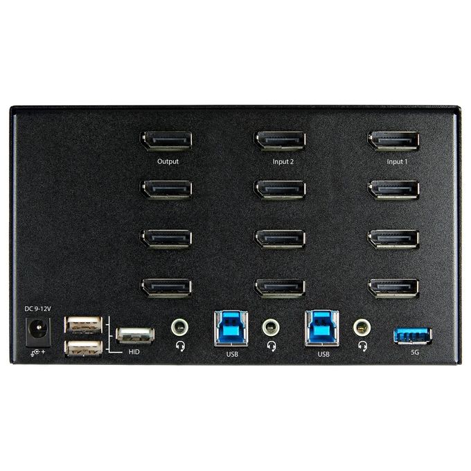 Startech.com KVM Switch DisplayPort a 2 Porte e 4 Monitor