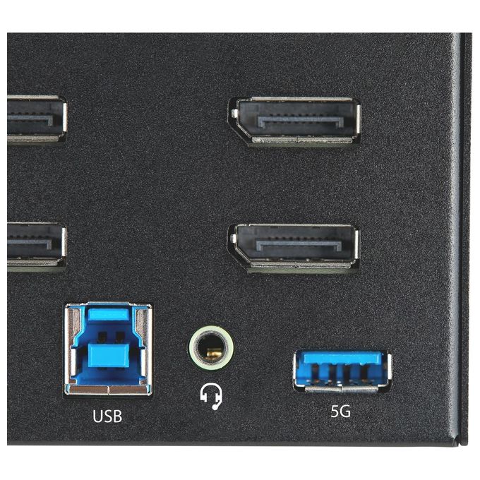 Startech.com KVM Switch DisplayPort a 2 Porte e 4 Monitor