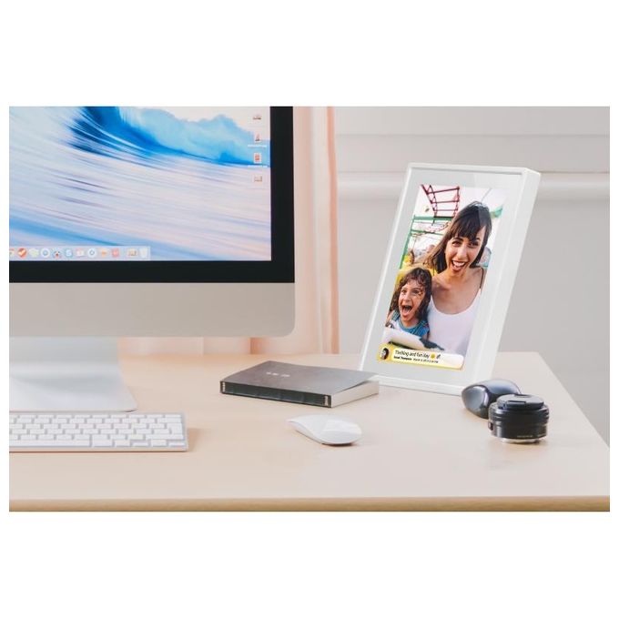 Braun DigiFrame 1019 WiFi Cornice Digitale 10.1'' Bianco