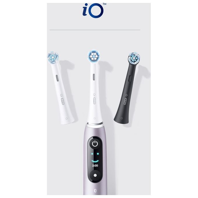 Braun Oral-B iO Gentle Care Testina per Spazzolino 4 Pezzi Blu-Bianco