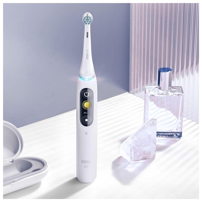 Braun Oral-B iO Gentle Care Testina per Spazzolino 4 Pezzi Blu-Bianco