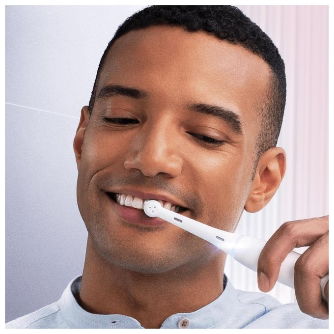 Braun Oral-B iO Gentle Care Testina per Spazzolino 4 Pezzi Blu-Bianco