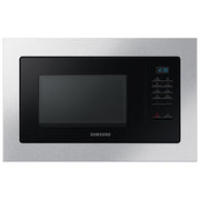 Samsung MG20A7013CT-ET Forno a Microonde da Incasso 20 Litri Grill 5 Programmi Scongelamento Rapido Display Digitale Led Finitura Inox Anti-Impronta