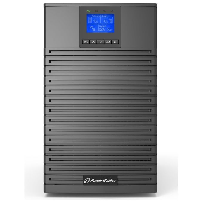 PowerWalker VFI 2000 ICT IoT Gruppo di Continuita' UPS Doppia Conversione Online 2 kVA 2000 W 8 Prese AC