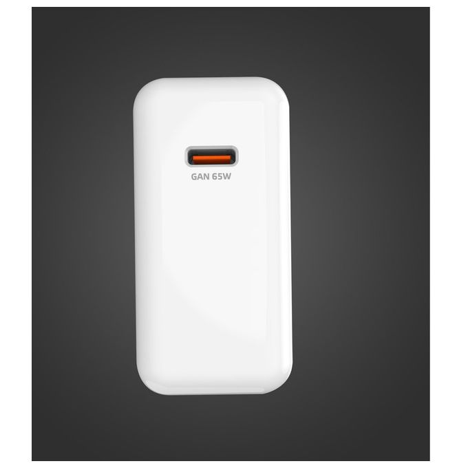 Celly TC 1 Caricabatterie Usb-C 65W Bianco