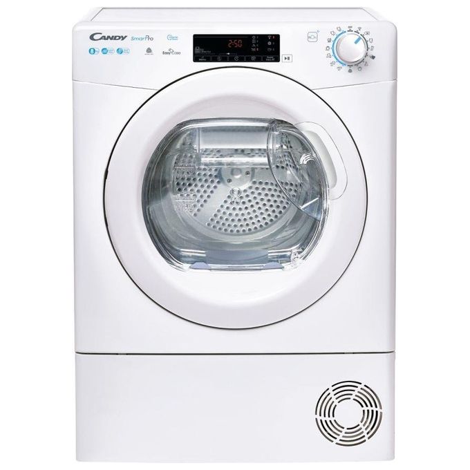 Candy, Asciugatrice 8 Kg, Classe C, Vapore, Inverter, Wi-Fi, Bianco