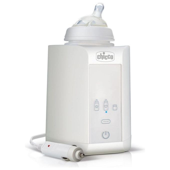 Chicco 00007389100000 Scaldabiberon Portatile Casa Viaggio 3 Programmi Riscaldamento 4 min Spegnimento Automatico colore Bianco