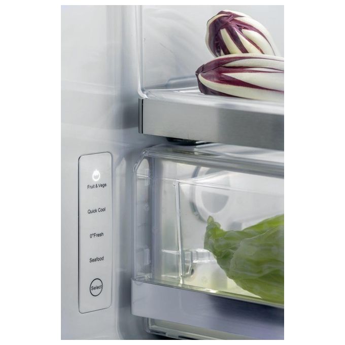 Haier FD 100 Serie 7 HB26FSNAAA Frigorifero Side-by-Side Libera Installazione 750 Litri Classe Energetica E Argento-Titanio