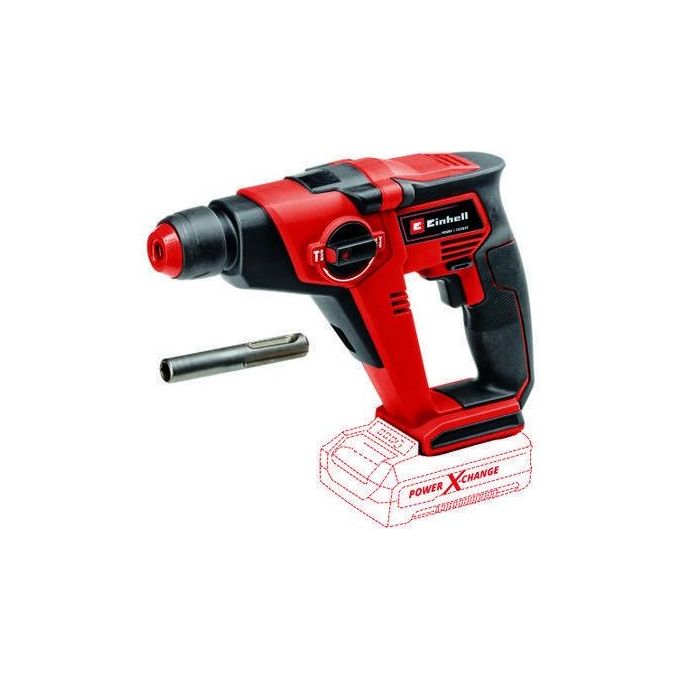 Einhell 4513970 Power X-Change Martello Tassellatore a Batteria SDS Plus 18V 1.3J 12mm Calcestruzzo