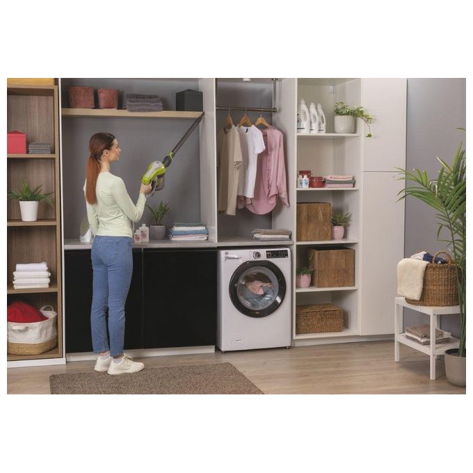 Hoover HF1 HF110H 011 Scopa Elettrica Senza Sacchetto 0.9 Litri 170W Argento-Rosso