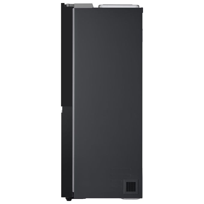 LG GSGV81EPLL - Frigorifero Side-by-Side 635 L, 179 cm, Classe E, 36 dB, Total No Frost, InstaView, DoorCooling+, Dispenser acqua e ghiaccio, Nero opaco