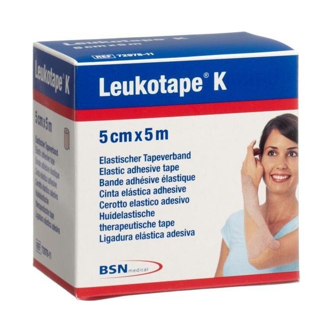 Leukotape K - Tape Neuromuscolare Bsn 5 M X 5 Cm - Pelle 1 pz.