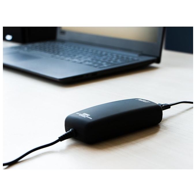 Adj 160-00126 Alimentatore per Notebook 120W Mini 3Pin Auto con Porta Usb Nero