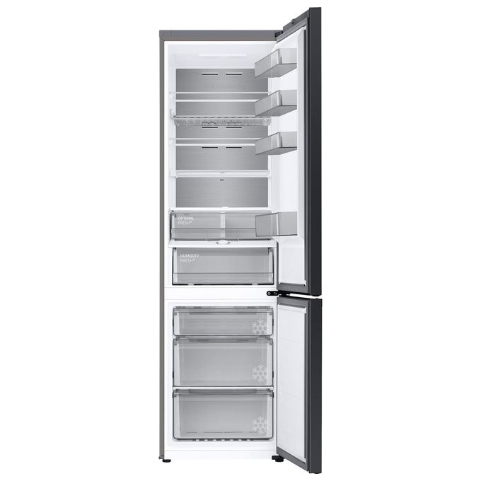 Samsung RB38A7B6AB1 Bespoke Frigorifero Combinato Capacita' 390 Litri Classe energetica A No Frost Premium Twin Cooling Plus 203 cm Nero Black Matte