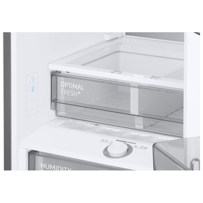Samsung RB38A7B6AB1 Bespoke Frigorifero Combinato Capacita' 390 Litri Classe energetica A No Frost Premium Twin Cooling Plus 203 cm Nero Black Matte