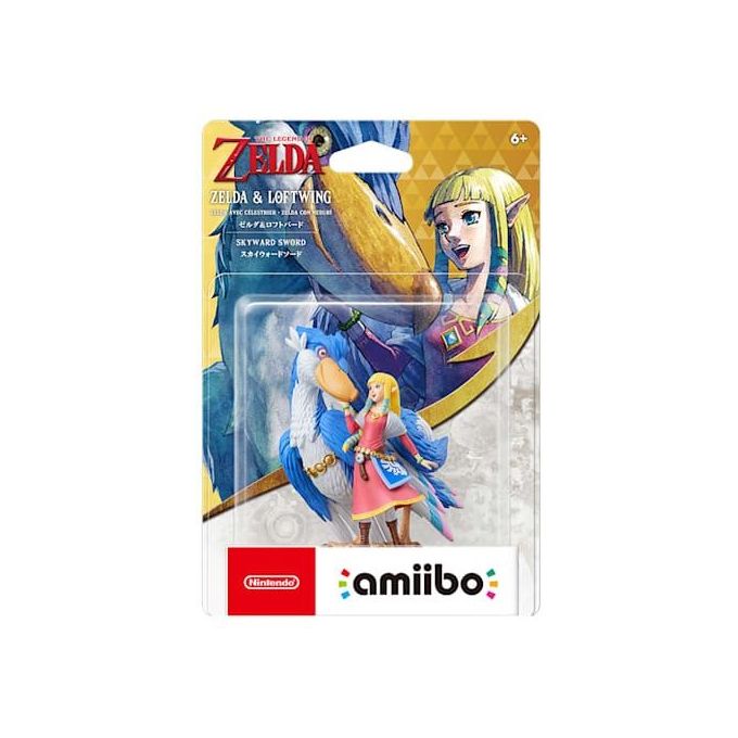 Nintendo Amiibo Zelda e Loftwing - The Legend of Zelda: Skyward Sword Hd Figura da Gaming Interattiva