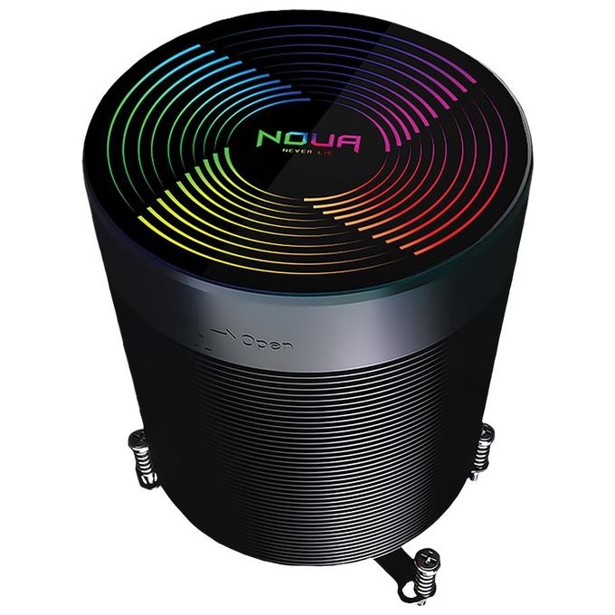 Noua Alaska RGB Addressable 5V ADD-RGB Dissipatore di Calore TDP 150W 5 Heatpipes Cooler Cooling Fan Ventola PWM da 60mm
