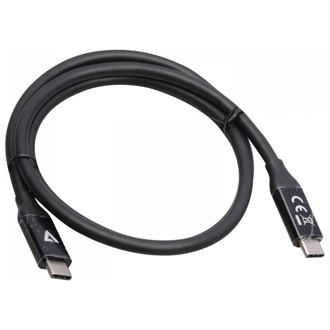 V7 V7USB4-80CM Cavo USB 0.8mt Usb C Nero