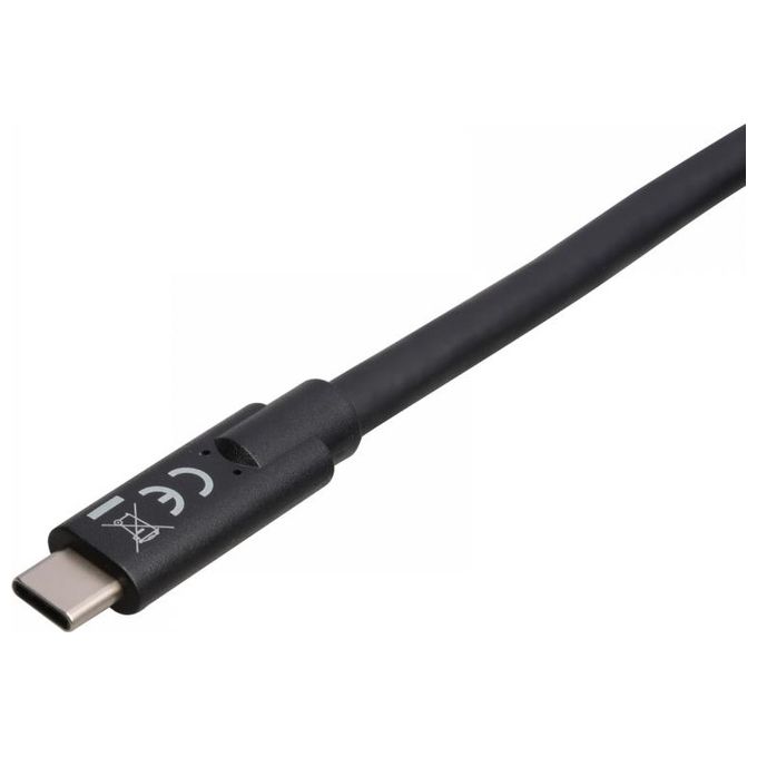 V7 V7USBC10GB-2M Cavo Usb Usb 3.2 Gen 2 Usb C Nero