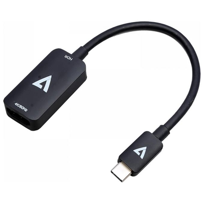 V7 V7USBCHDMI4K60HZ Adattatore Hdmi Tipo A Standard Usb Tipo-C Nero