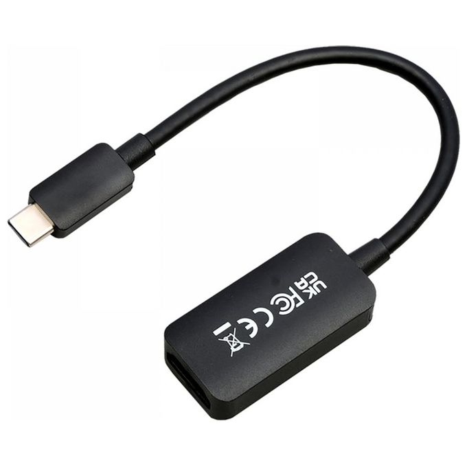 V7 V7USBCHDMI4K60HZ Adattatore Hdmi Tipo A Standard Usb Tipo-C Nero