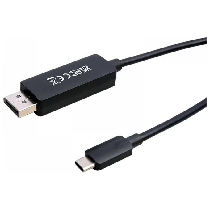 V7 V7USBCDP14-1M Cavo DisplayPort Usb Tipo-C Nero