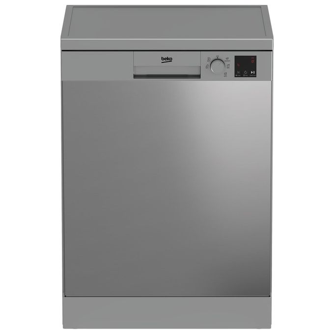 BEKO DVN05320X Lavastoviglie libera installazione 13 coperti classe energetica E 5 programmi con funzione mezzo carico e partenza ritardata (3‑9 h) AirDry statica WaterSafe (85×598×60 cm) colore inox