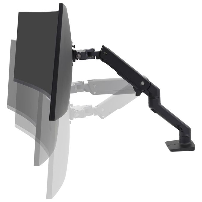 Ergotron Hx Kit Montaggio Nero Opaco Dimensione Schermo: Up To 49
