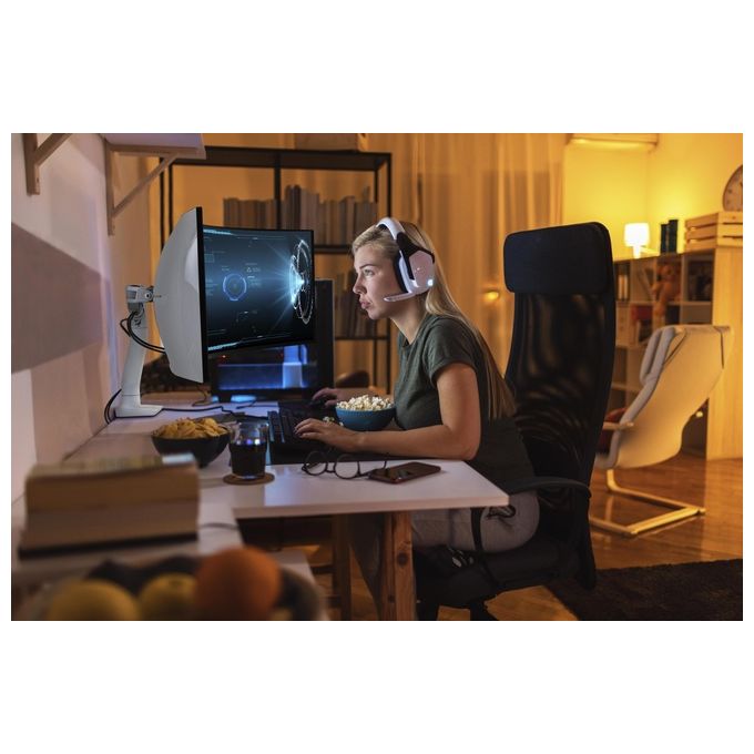 Ergotron HX Kit Montaggio Monitor Bianco Dimensione Schermo fino a 49