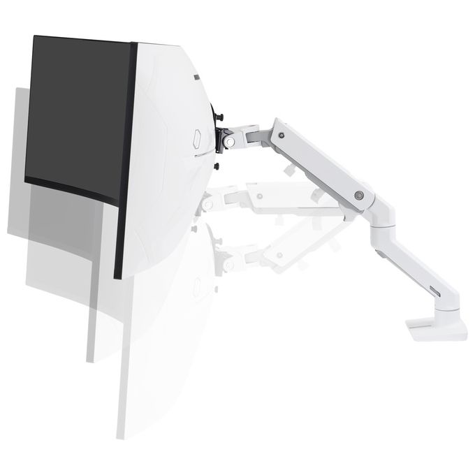 Ergotron HX Kit Montaggio Monitor Bianco Dimensione Schermo fino a 49