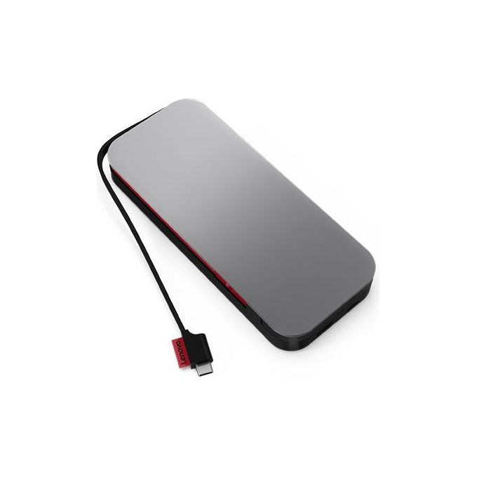 Lenovo Go Power Bank 20000mAh Nero-Grigio