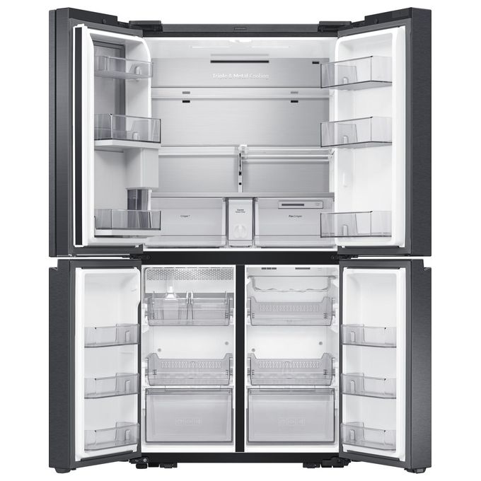 Samsung RF65A977FB1-EF Frigorifero Side by Side Family Hub Capacita' 637 Litri Classe energetica F Total No Frost Metal Cooling 182,5 cm Nero Black