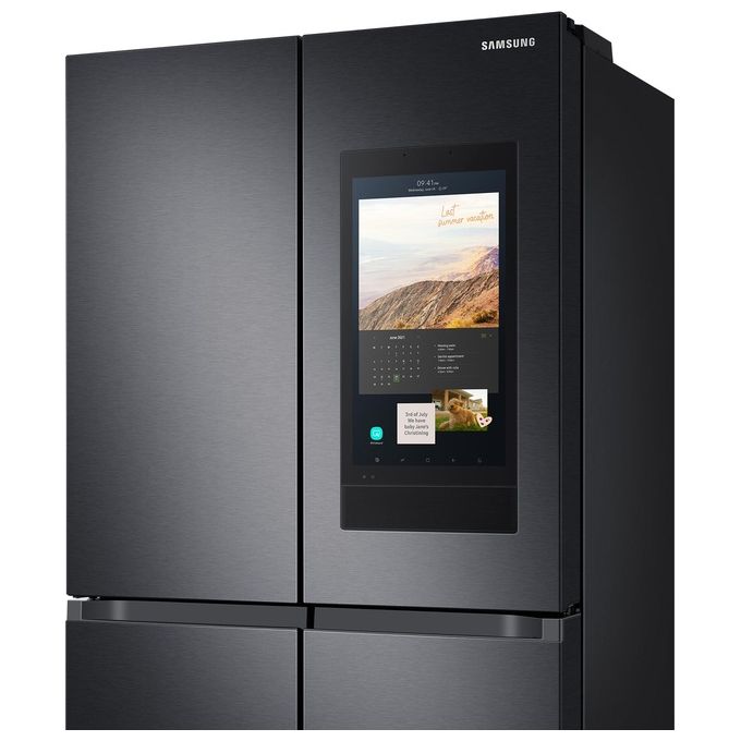 Samsung RF65A977FB1-EF Frigorifero Side by Side Family Hub Capacita' 637 Litri Classe energetica F Total No Frost Metal Cooling 182,5 cm Nero Black