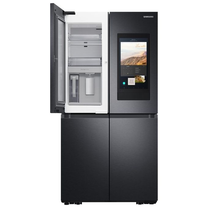 Samsung RF65A977FB1-EF Frigorifero Side by Side Family Hub Capacita' 637 Litri Classe energetica F Total No Frost Metal Cooling 182,5 cm Nero Black