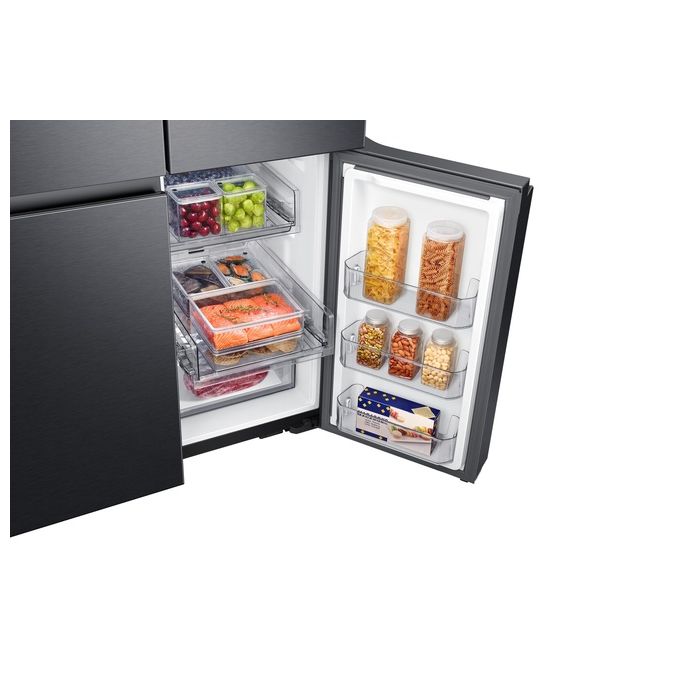 Samsung RF65A977FB1-EF Frigorifero Side by Side Family Hub Capacita' 637 Litri Classe energetica F Total No Frost Metal Cooling 182,5 cm Nero Black