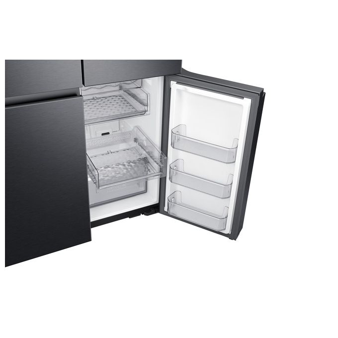 Samsung RF65A977FB1-EF Frigorifero Side by Side Family Hub Capacita' 637 Litri Classe energetica F Total No Frost Metal Cooling 182,5 cm Nero Black