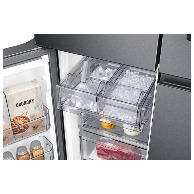 Samsung RF65A977FB1-EF Frigorifero Side by Side Family Hub Capacita' 637 Litri Classe energetica F Total No Frost Metal Cooling 182,5 cm Nero Black