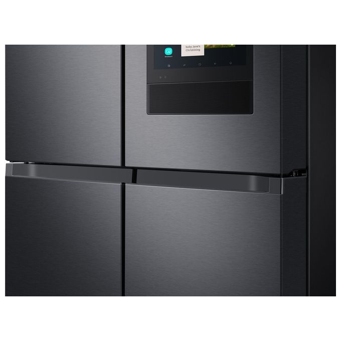 Samsung RF65A977FB1-EF Frigorifero Side by Side Family Hub Capacita' 637 Litri Classe energetica F Total No Frost Metal Cooling 182,5 cm Nero Black