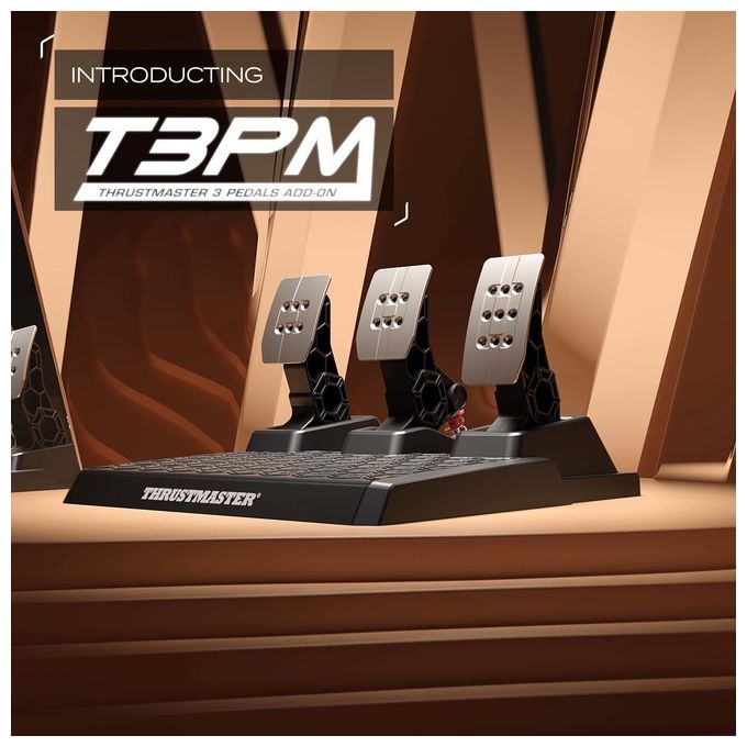 Thrustmaster T3PM - 3 Pedals set magnetico per PS5 - PS4 - Xbox Series X-S - Xbox One - PC