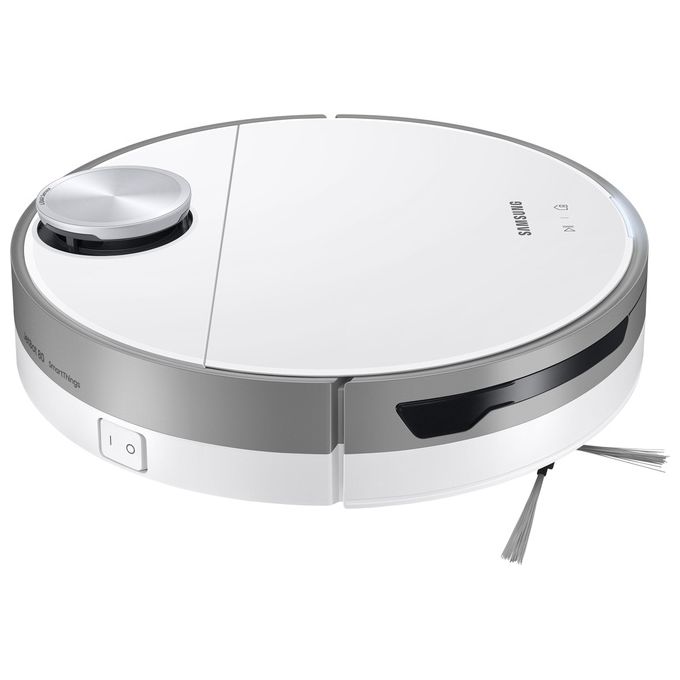 Samsung VR8500T Aspirapolvere Robot 0.3 Litri Senza Sacchetto Bianco