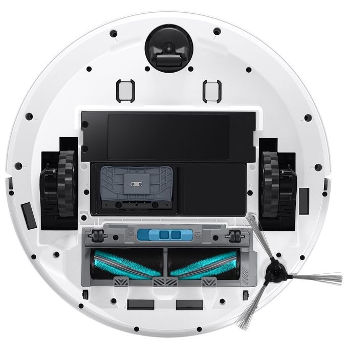 Samsung VR8500T Aspirapolvere Robot 0.3 Litri Senza Sacchetto Bianco