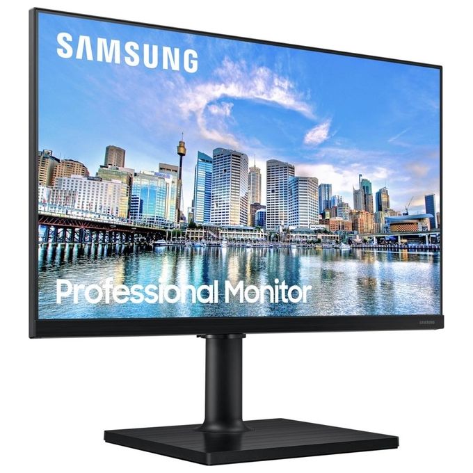 Samsung Monitor 24'' LED IPS LF24T450FZU 1920x1080 Full HD Tempo di Risposta 5 ms