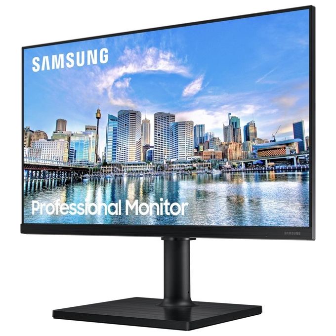 Samsung Monitor 24'' LED IPS LF24T450FZU 1920x1080 Full HD Tempo di Risposta 5 ms