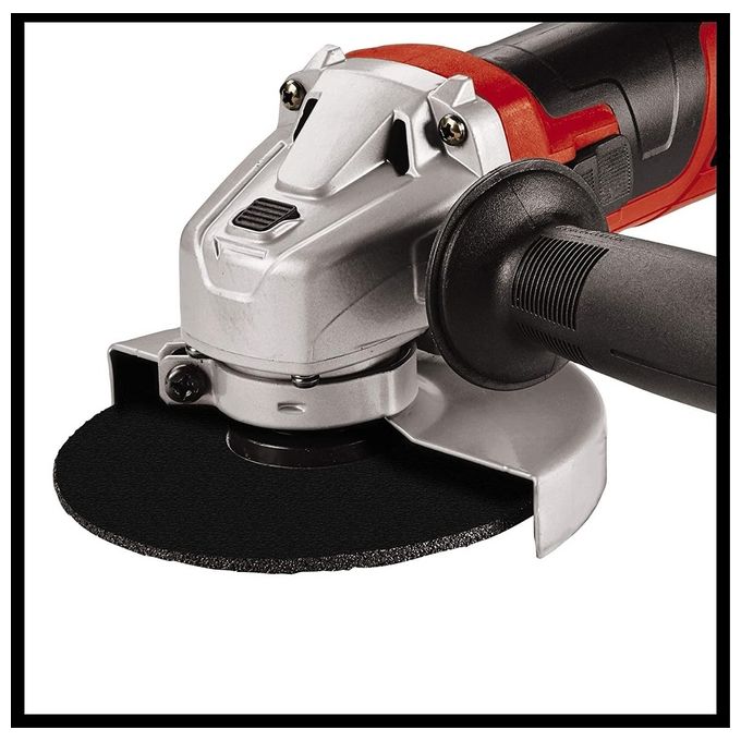 Einhell 4430971 TC-AG 125-850 Smerigliatrice Angolare 850 W 12000 rpm disco 125 mm colore Nero Rosso