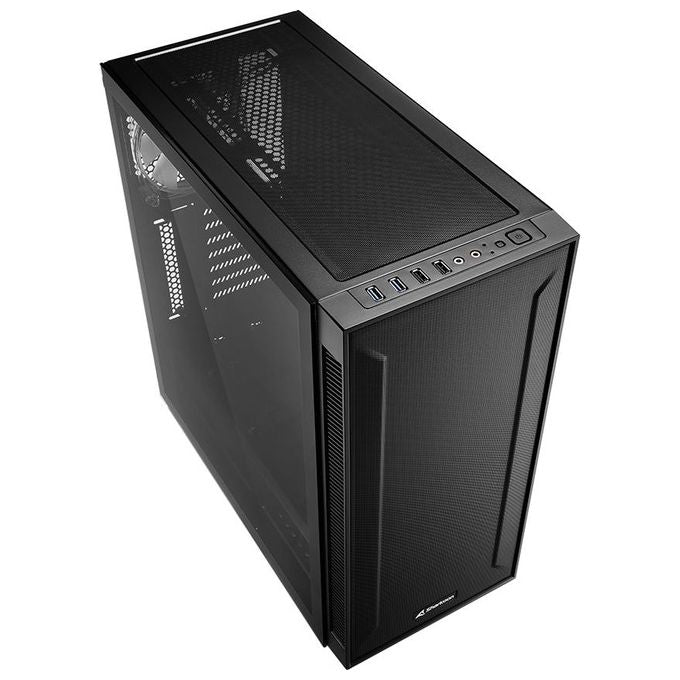 Sharkoon TG6M RGB Case Atx 2xUsb 2.0 2xUsb 3.0 Vetro Temperato 4x 120 Argb Argb Controller